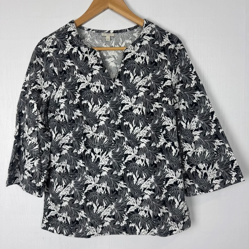 Talbots black white